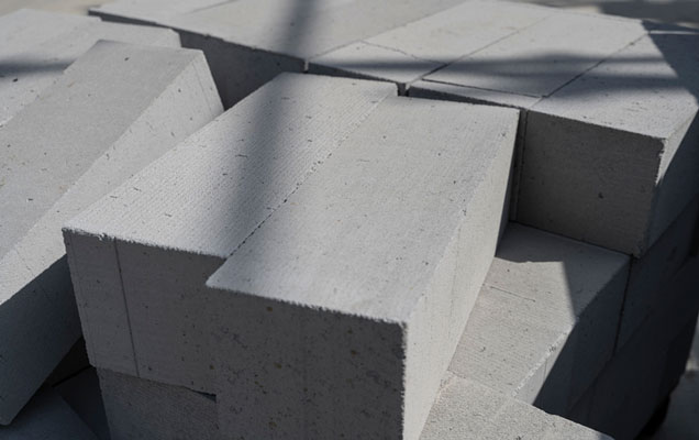 Aerated concrete block